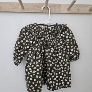 VGUC Zara Floral Dress 12-18mo